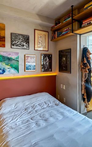 Apartamento para alugar com 32m², 1 quarto e 1 vaga