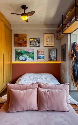 Apartamento para alugar com 32m², 1 quarto e 1 vaga
