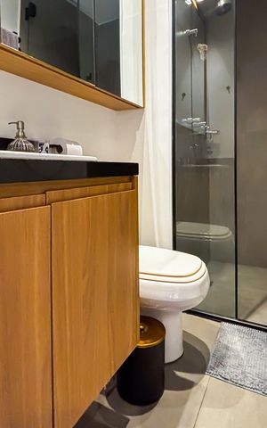 Apartamento para alugar com 32m², 1 quarto e 1 vaga