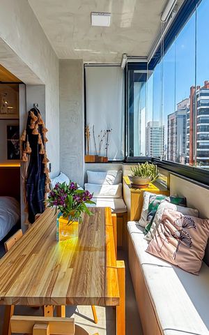 Apartamento para alugar com 32m², 1 quarto e 1 vaga