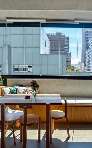 Apartamento para alugar com 32m², 1 quarto e 1 vaga