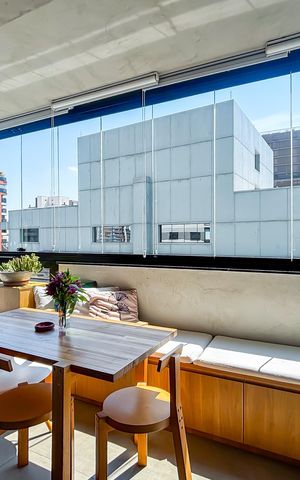 Apartamento para alugar com 32m², 1 quarto e 1 vaga