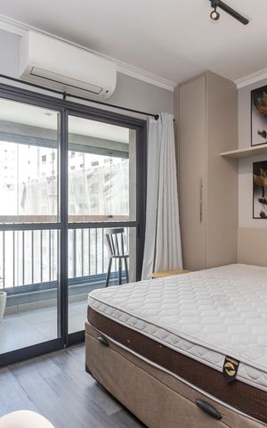 Studio para alugar com 25m², 1 quarto e sem vaga Studio para alugar com 25m², 1 quarto e sem vagaStudio