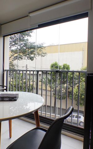 Studio para alugar com 25m², 0 quarto e sem vagaVaranda
