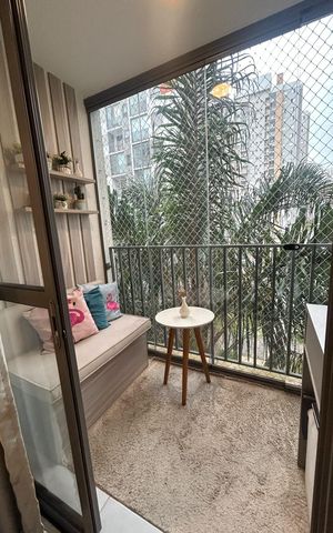 Apartamento para alugar com 58m², 3 quartos e 1 vaga Apartamento para alugar com 58m², 3 quartos e 1 vagaVaranda