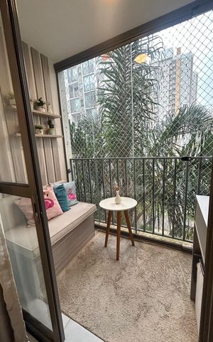 Apartamento para alugar com 58m², 3 quartos e 1 vaga
