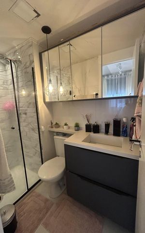 Apartamento para alugar com 58m², 3 quartos e 1 vaga Apartamento para alugar com 58m², 3 quartos e 1 vagaBanheiro 1