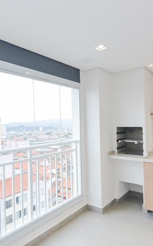 Studio à venda com 30m², 1 quarto e 1 vagaVaranda