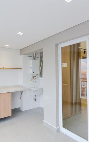 Studio à venda com 30m², 1 quarto e 1 vagaVaranda