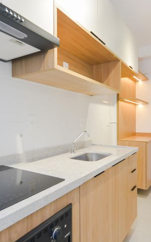 Studio à venda com 30m², 1 quarto e 1 vagaCozinha