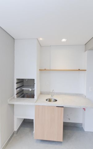 Studio à venda com 30m², 1 quarto e 1 vagaVaranda