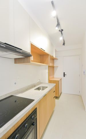 Studio à venda com 30m², 1 quarto e 1 vagaCozinha