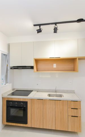 Studio à venda com 30m², 1 quarto e 1 vagaCozinha