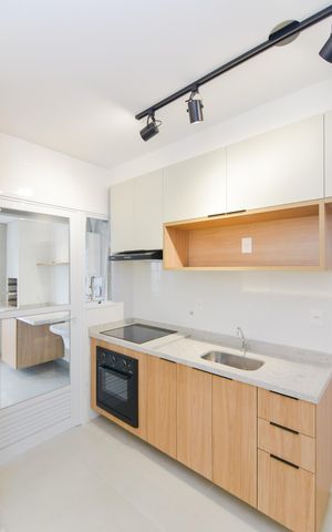 Studio à venda com 30m², 1 quarto e 1 vagaCozinha