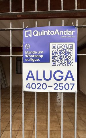Casa para alugar com 100m², 2 quartos e 1 vaga Casa para alugar com 100m², 2 quartos e 1 vagaPlaca