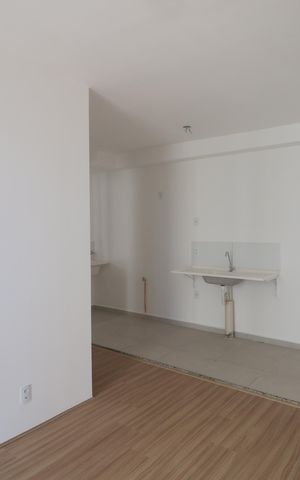 Apartamento à venda com 46m², 2 quartos e 1 vagaSala/Cozinha