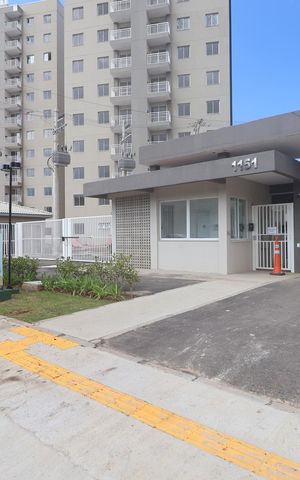 Apartamento à venda com 46m², 2 quartos e 1 vagaFachada e portaria