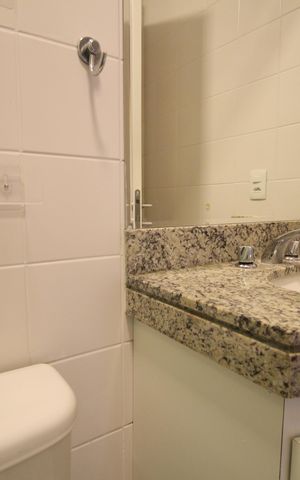 Apartamento para alugar com 128m², 3 quartos e 2 vagasBanheiro 1