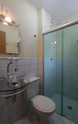 Apartamento à venda com 48m², 2 quartos e 1 vagaBanheiro Social