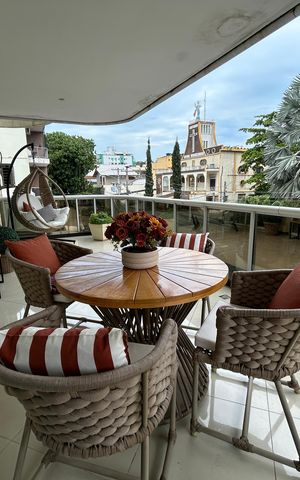 Apartamento para alugar com 200m², 4 quartos e 3 vagasVaranda da Sala