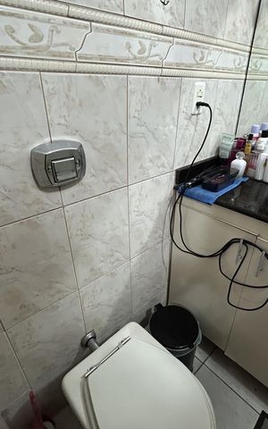Apartamento para alugar com 200m², 4 quartos e 3 vagasBanheiro da Suíte 1
