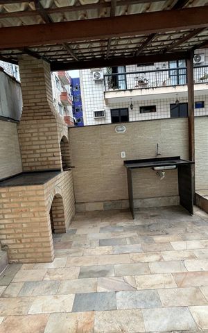Apartamento para alugar com 200m², 4 quartos e 3 vagasÁrea comum - Churrasqueira