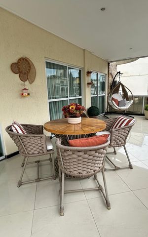 Apartamento para alugar com 200m², 4 quartos e 3 vagasVaranda da Sala