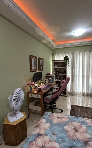 Apartamento para alugar com 200m², 4 quartos e 3 vagasQuarto 1 - Suite