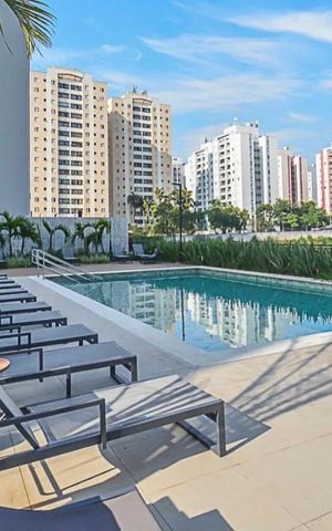 Apartamento para alugar com 76m², 3 quartos e 2 vagas Apartamento para alugar com 76m², 3 quartos e 2 vagasÁrea comum - Piscina