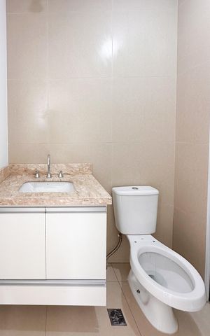 Apartamento para alugar com 76m², 3 quartos e 2 vagas Apartamento para alugar com 76m², 3 quartos e 2 vagasBanheiro Social