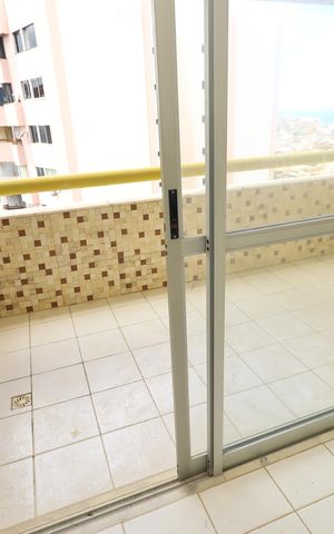 Apartamento para alugar com 100m², 3 quartos e sem vagaVaranda