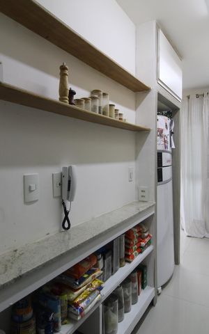 Apartamento à venda com 77m², 2 quartos e 1 vagaCozinha e Área de Serviço