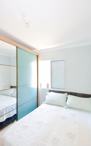 Apartamento à venda com 82m², 2 quartos e 1 vagaQuarto 2