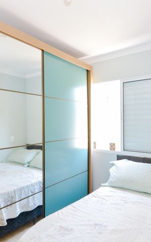 Apartamento à venda com 82m², 2 quartos e 1 vagaQuarto 2