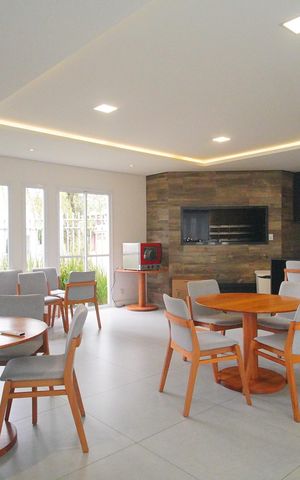 Apartamento à venda com 56m², 2 quartos e 2 vagasÁrea comum - Salão de festas