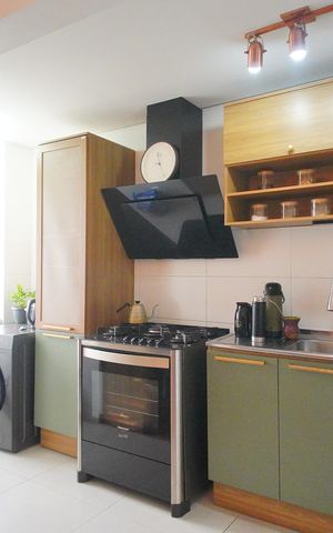 Apartamento à venda com 56m², 2 quartos e 2 vagascozinha