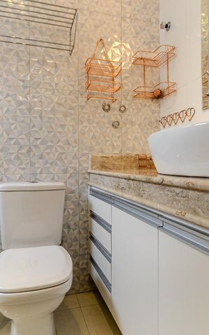 Studio à venda com 31m², 1 quarto e 1 vaga Studio à venda com 31m², 1 quarto e 1 vagaBanheiro