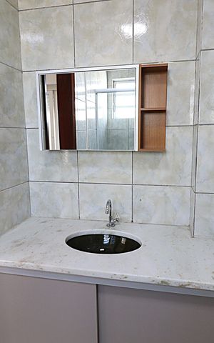 Apartamento para alugar com 93m², 1 quarto e sem vagaBanheiro 