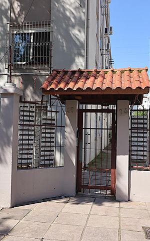 Apartamento para alugar com 93m², 1 quarto e sem vagaFachada e portaria