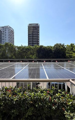 Studio à venda com 40m², 1 quarto e 1 vaga Studio à venda com 40m², 1 quarto e 1 vagaÁrea comum - Painel solar