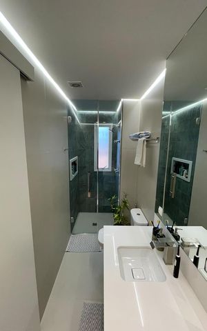 Apartamento à venda com 62m², 1 quarto e 2 vagas Apartamento à venda com 62m², 1 quarto e 2 vagasBanheiro