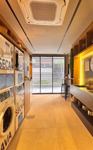 Apartamento para alugar com 50m², 1 quarto e sem vaga Apartamento para alugar com 50m², 1 quarto e sem vagaLavanderia