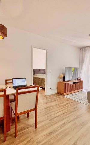 Apartamento para alugar com 50m², 1 quarto e sem vaga Apartamento para alugar com 50m², 1 quarto e sem vagaSala de Jantar