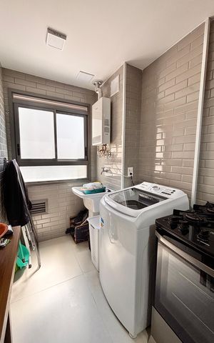 Apartamento para alugar com 50m², 1 quarto e sem vaga Apartamento para alugar com 50m², 1 quarto e sem vagaLavanderia
