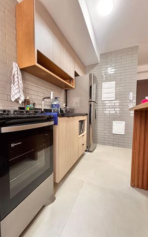 Apartamento para alugar com 50m², 1 quarto e sem vaga Apartamento para alugar com 50m², 1 quarto e sem vagaCozinha