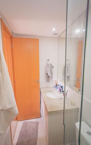 Apartamento à venda com 62m², 2 quartos e 1 vaga Apartamento à venda com 62m², 2 quartos e 1 vagaBanheiro da Suíte
