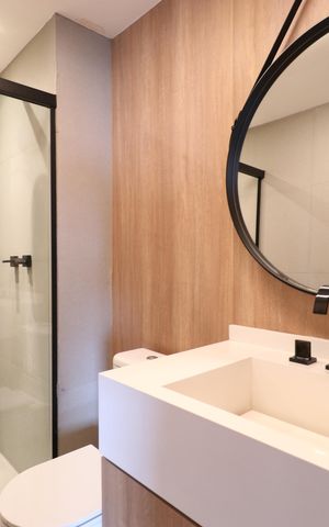 Apartamento para alugar com 60m², 2 quartos e 1 vagaBanheiro Social