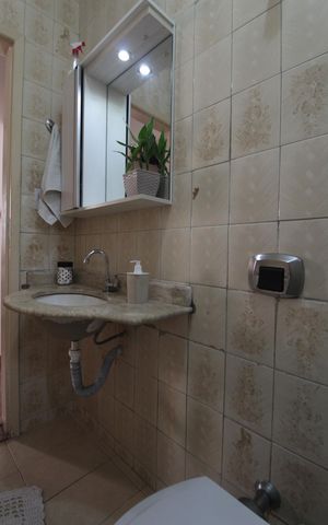 Casa de condomínio para alugar com 65m², 2 quartos e sem vagaBanheiro
