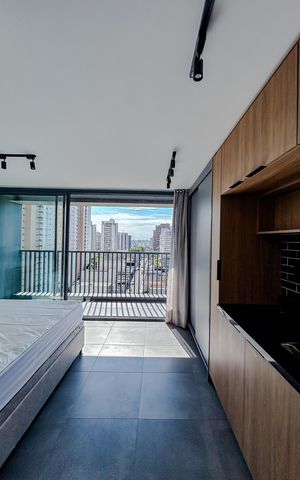 Studio à venda com 32m², 1 quarto e 1 vagaCozinha