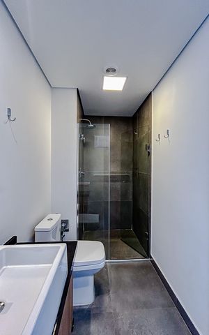 Studio à venda com 32m², 1 quarto e 1 vagaBanheiro